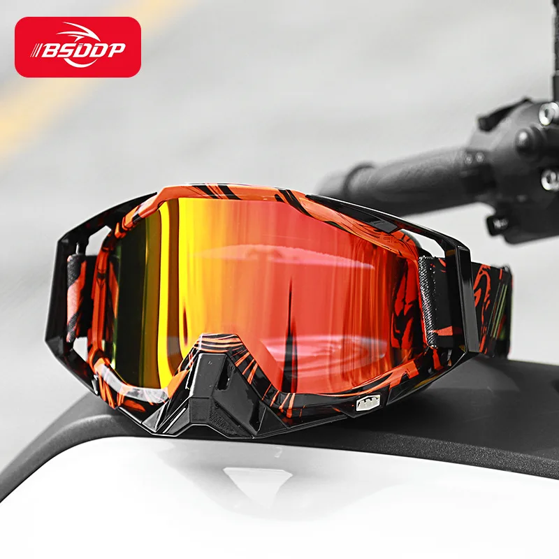 

Очки для мотокросса для мужчин и женщин, антибликовые, для езды на мотоцикле, квадроцикле, езды на горном велосипеде, эндуро, защита от загря...