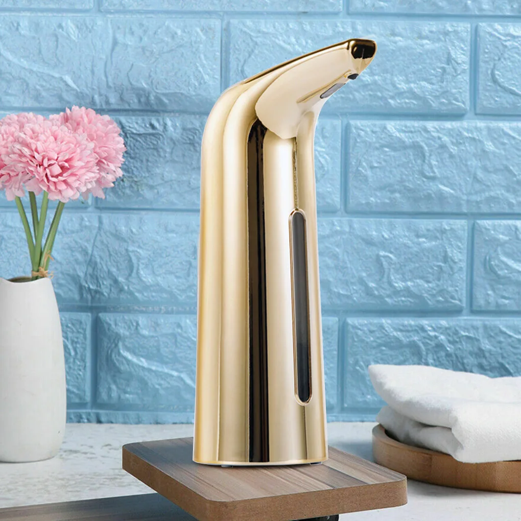 

Automatic Dispenser Plastic 400ml Touchless IR Sensor Hands Free Gel Hand Wash Household Dining Bathroom Supplies
