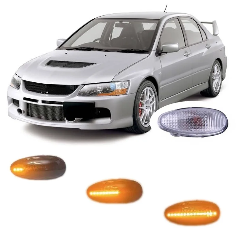 Для Mitsubishi Lancer Evolution 7/8/9 VII VIII IX 2000 - 2007 CP9A Динамический светодиодный индикатор