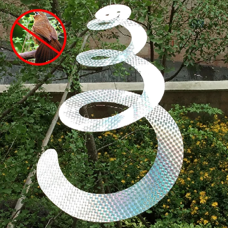 

Anti Bird Tape Bird 38cm Scare Tape Audible Repellent Fox Pigeons Repeller Ribbon Tapes For Pest Control