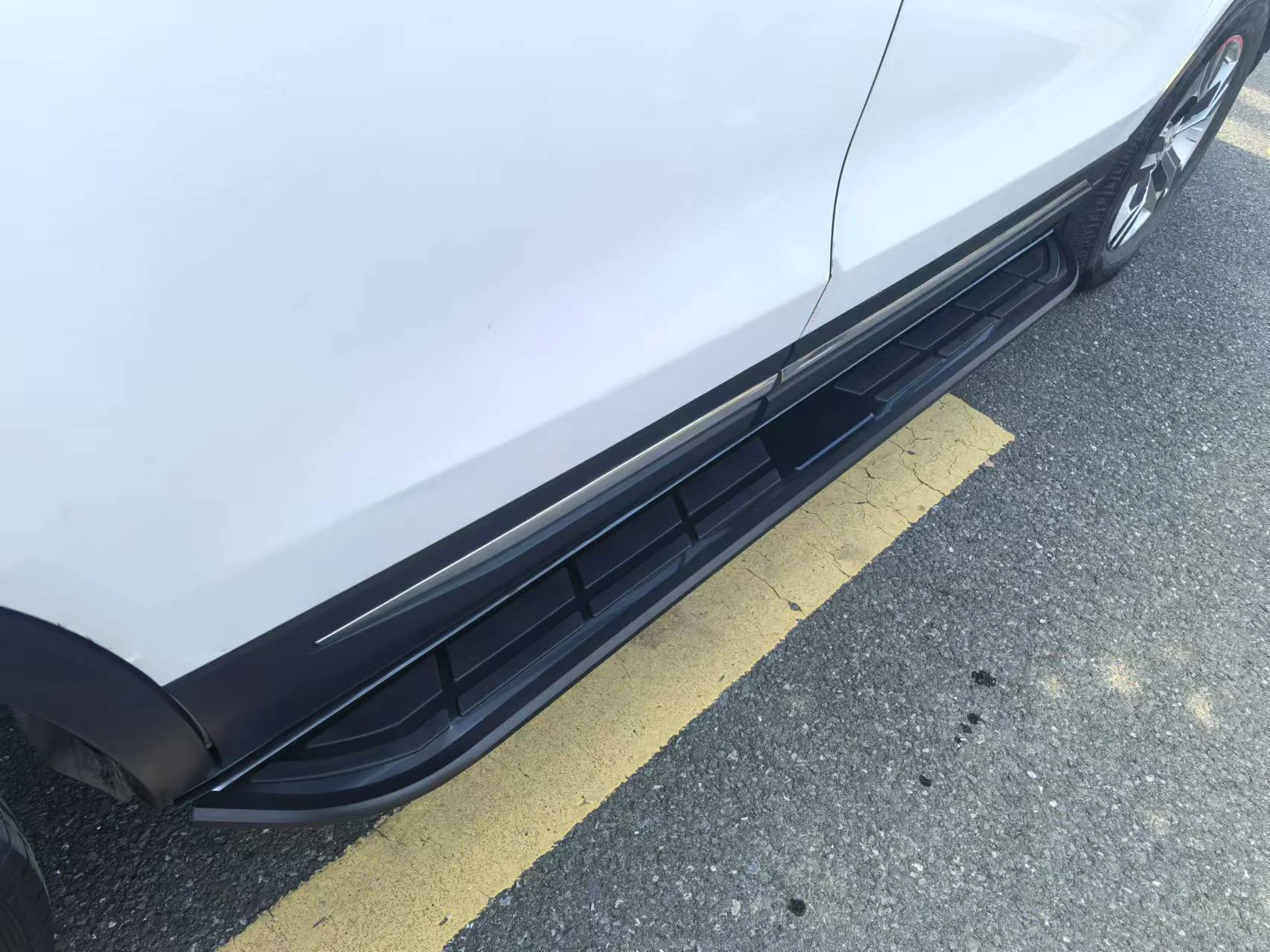 2 шт. боковая ступенька подходит для Volvo XC60 2013-2017 подножка Nerf Bar алюминиевая педаль