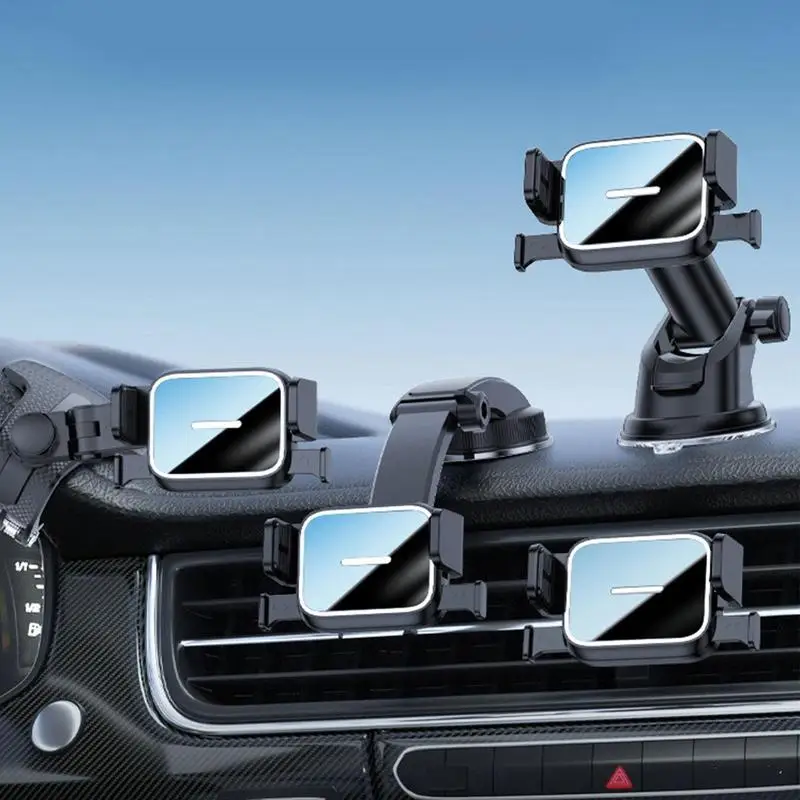 

Universal Mobile Car Phone Holder Car 360 Degree Rotatable Mobile Phone Holder Dashboard GPS Navigation Bracket Holder For Phone