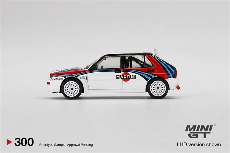 MINI GT 1:64 Lancia Delta HF интегрированная Evolution Martini LHD модель автомобиля |