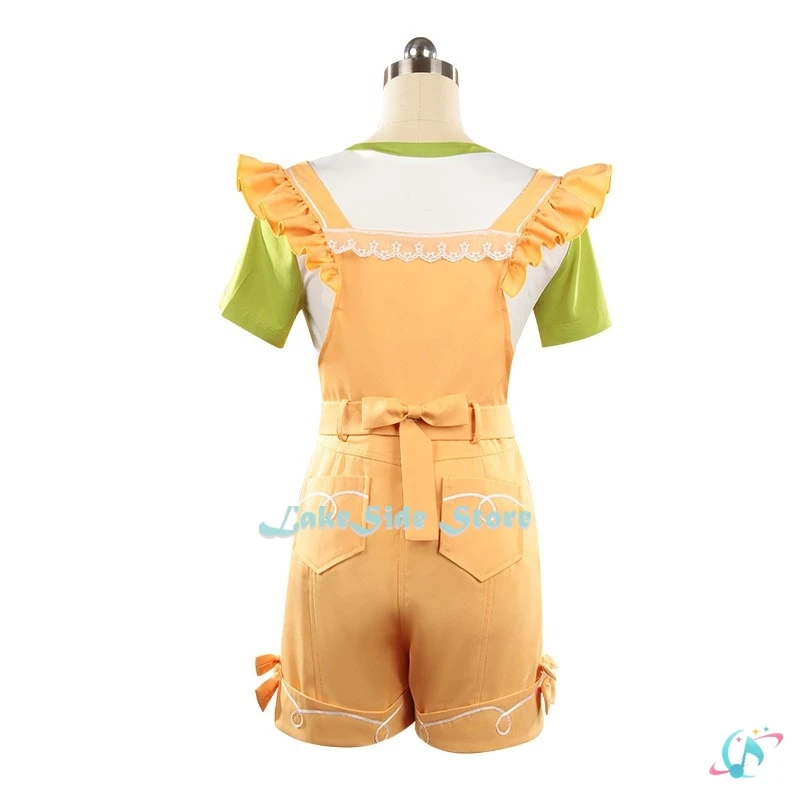 Бесконечность Никки Косплей Игра Аниме Костюм Желтый Милый Комбинезон Униформа