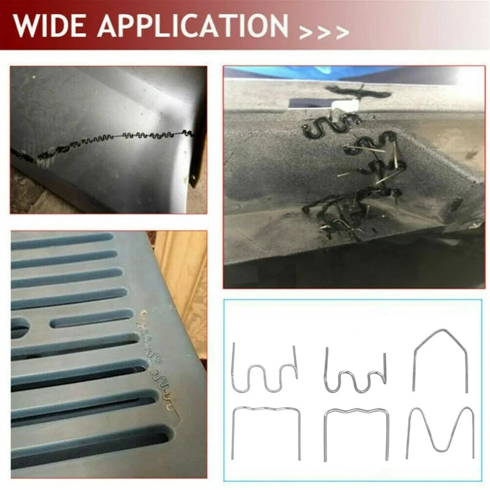 

Power Tool Parts Flat Staples Wave Staples 0.8mm/0.6mm 1200pcs High Quality Stainless Steel Oxidation Resistance