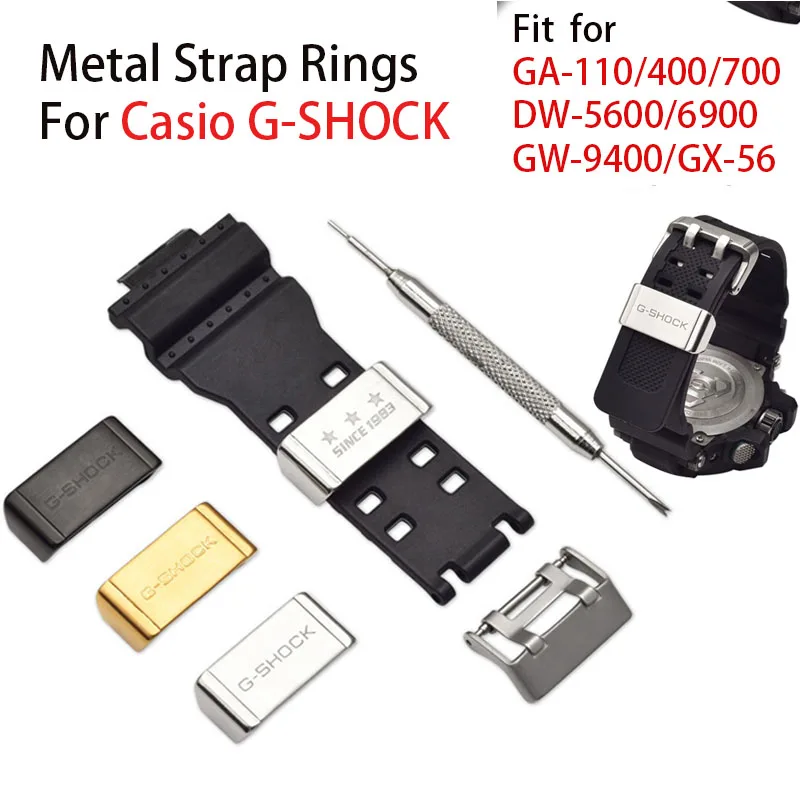 Металлическая пряжка-петля для Casio GSHOCK GA110/400/700 GW9300 GG1000 аксессуары часов 18 20 мм 22 |