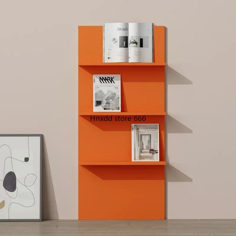 Полка для журналов напольная книжная полка рекламная витрина хранения в