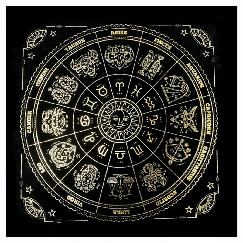 

Suede Velvet Board Games Card Magicians Daily Pad Tarot Tablecloth Rune Divination Altar Tarot Patch Table Cover Cloth
