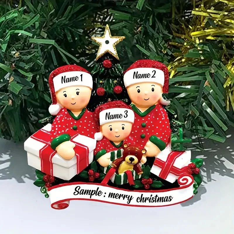 Рождественские Украшения Акриловая Плоская Подвеска Орнамент Пентаграмма С