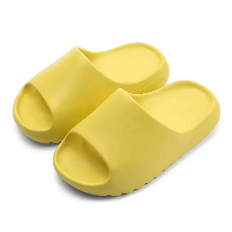 

Thick Platform Slippers Cloud Slippers Non-slip EVA Soft Waterproof Sandals Damping Silent Bathroom Indoor Shoes for Women