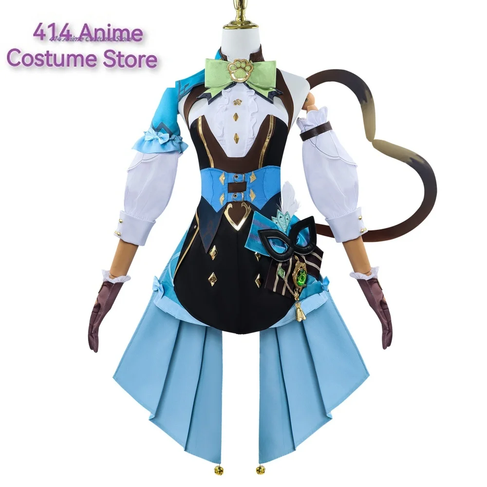 Kirara новая кожа косплей игра геншин ударопрочный костюм парик аниме Униформа