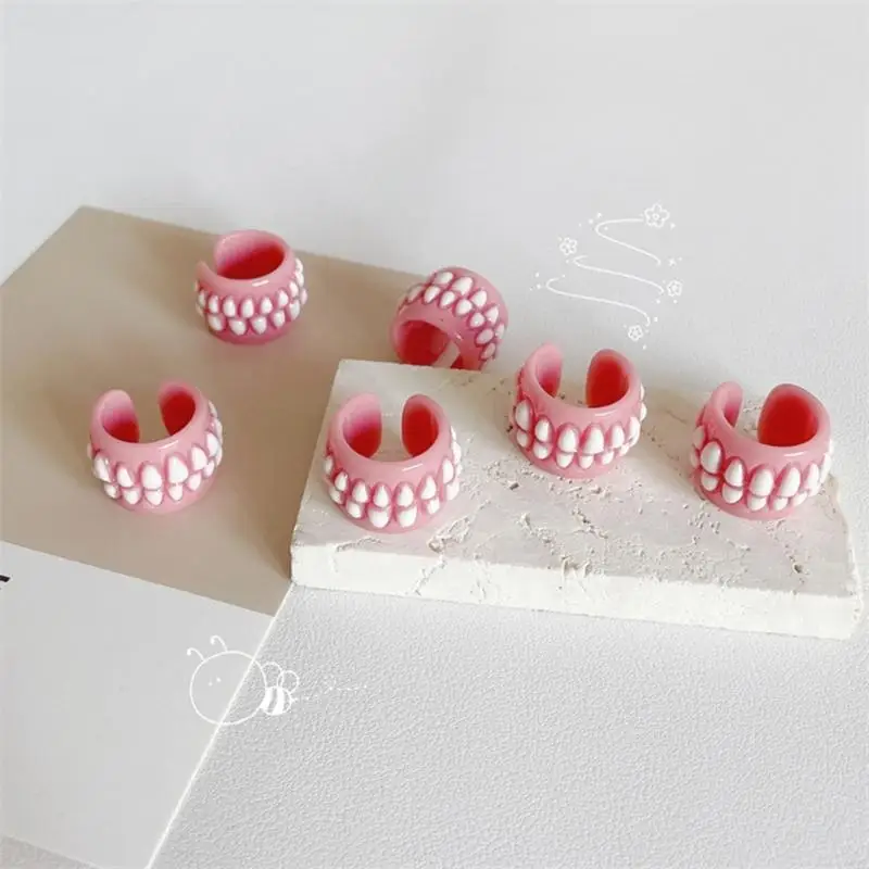 WXTE нерегулярные зубы формируются кольца с открытыми кольцами для женщин