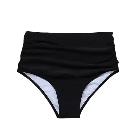 Women High Waisted Bikini Bottoms Pants Shorts Women Swimming Bottom Swimsuit Bikini Shorts Brazilian Biquini Monokini Swimwear