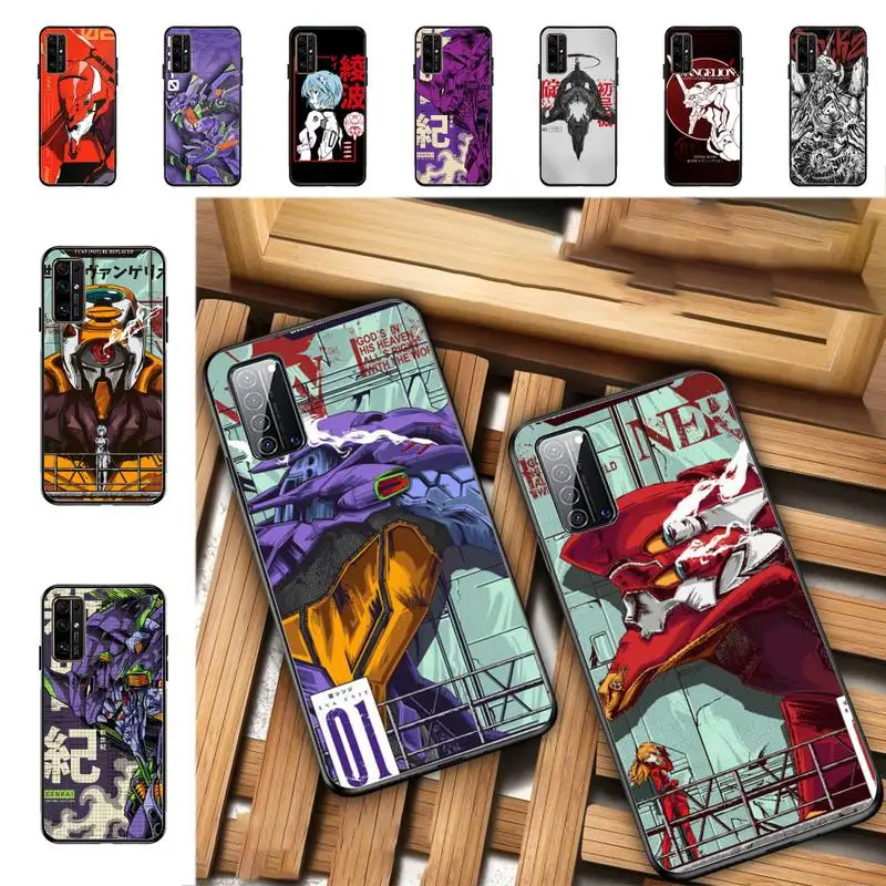 

BANDAI New Japan Anime Neon Genesis Evangelion EVA Phone Case for Huawei Honor 10 i 8X C 5A 20 9 10 30 lite pro Voew 10 20 V30