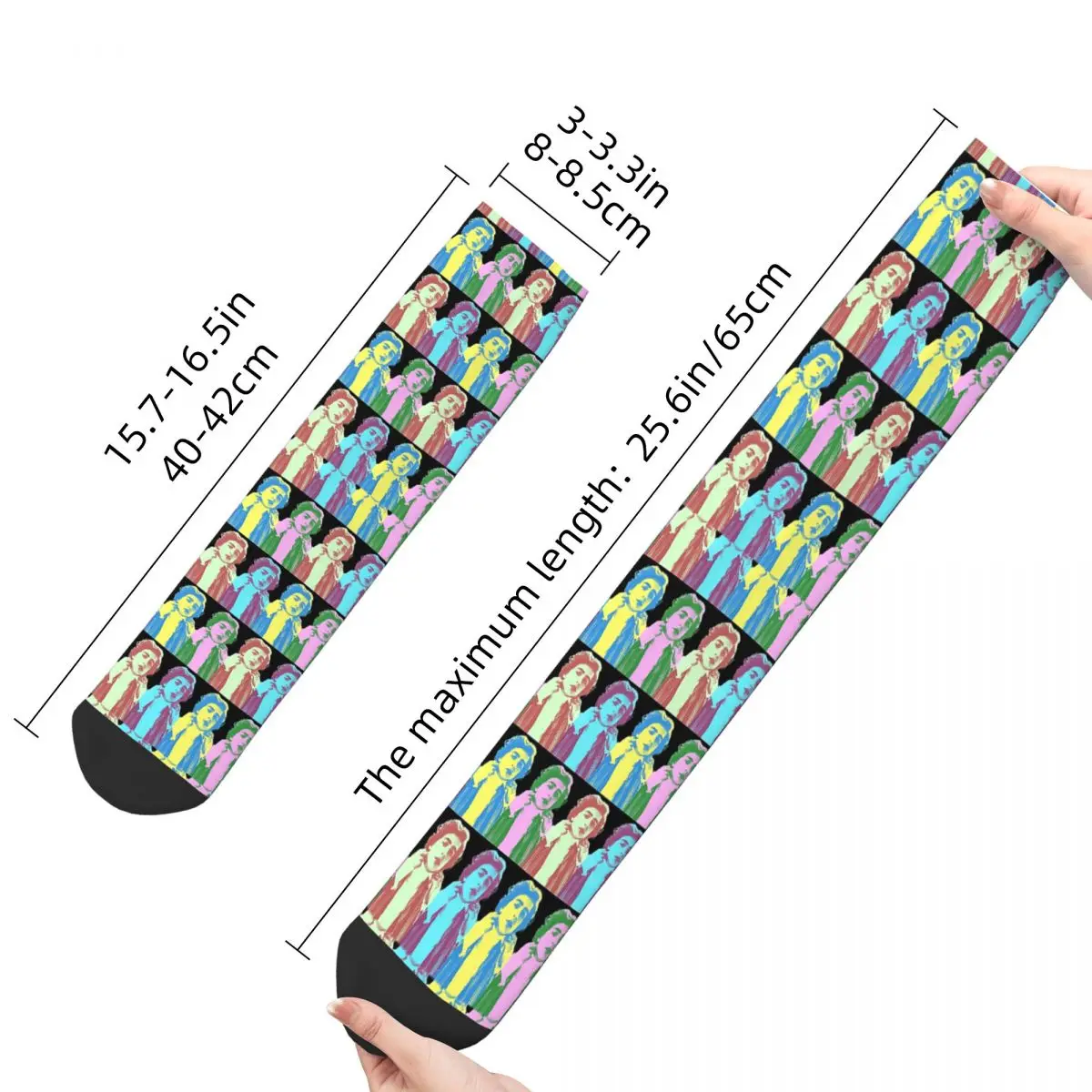 Носки мужские/женские в стиле поп-арт на весну/Лето/Осень/зиму