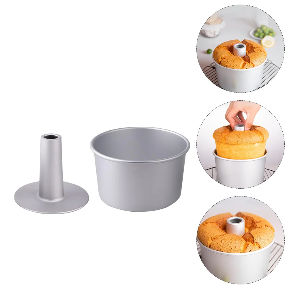 

Cake Pan Baking Round Bottom Pans Tin Fluted Non Chiffon Stick Aluminum Muffin Chimney Loose Tube Mini Mould Bakeware Tray
