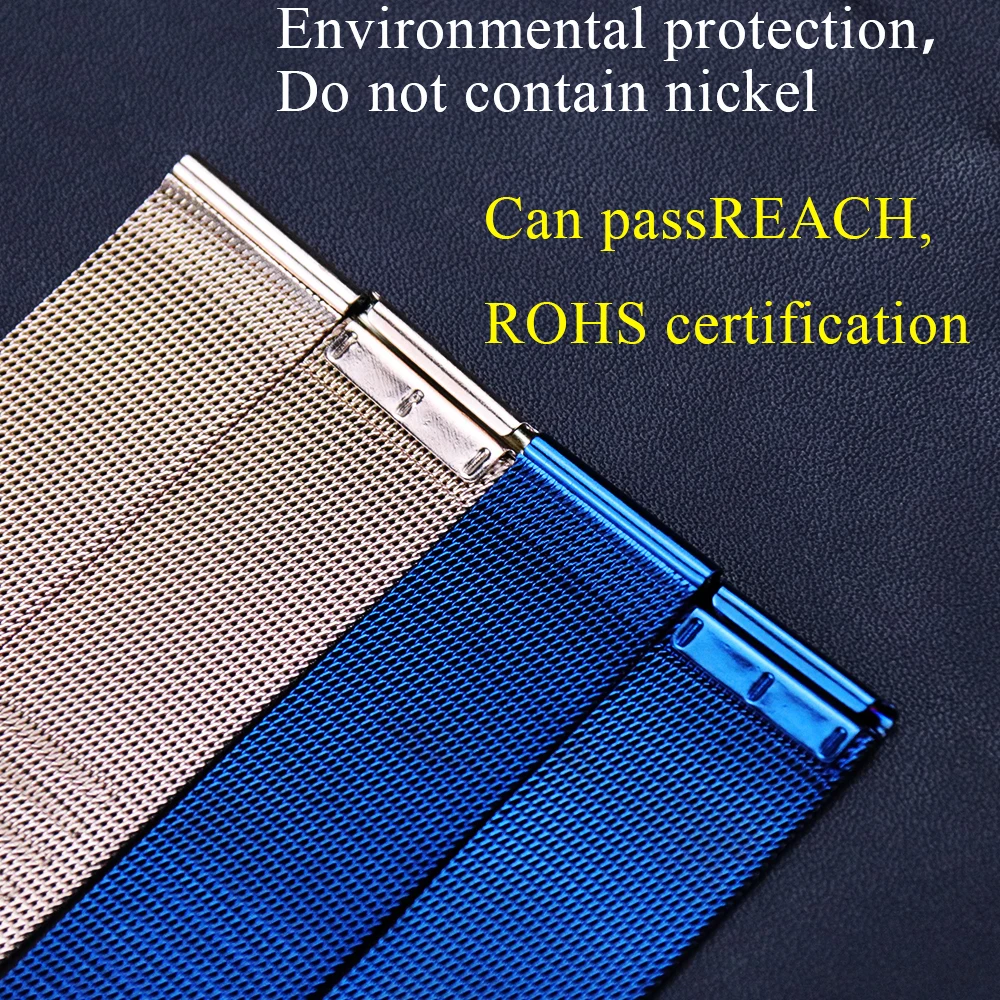 Milanese Watch band 8mm 10mm 12mm 14mm 16mm 18mm 20mm 22mm 24mm Metal Strap for Amazfit GTS 2 Pop Pro 2e 3 GTS2 Mini GTR2 3 3Pro