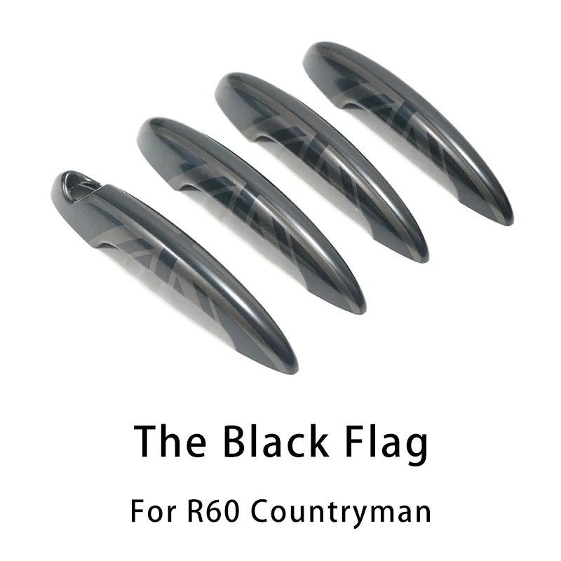 

The Black Flag Car Door Handle Cover For BMW MINI Cooper S Countryman R60 R50 R52 R53 R55 R56 R57 R58 R59 R61 Car Handle Cover