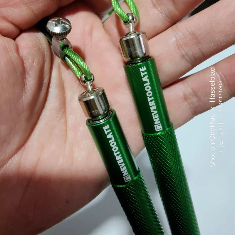 Двойное вращение более бесплатно 2 5 мм стальной шнур скакалка двойной подшипник