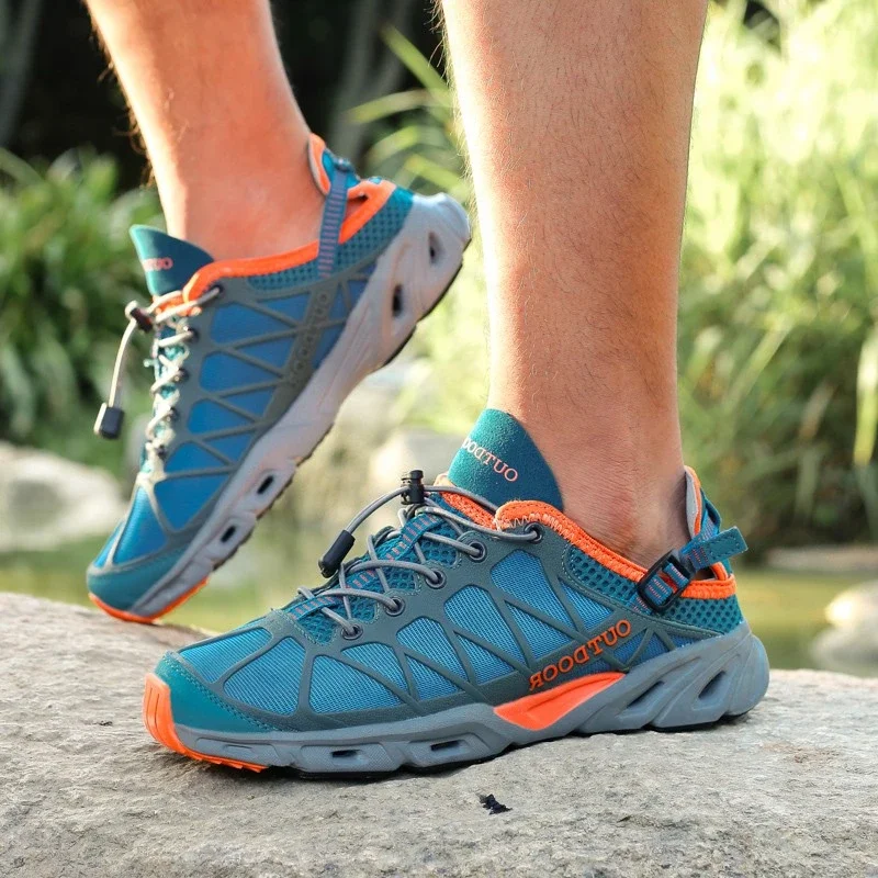 Уличная походная спортивная обувь летняя для скалолазания рыбалки треккинга