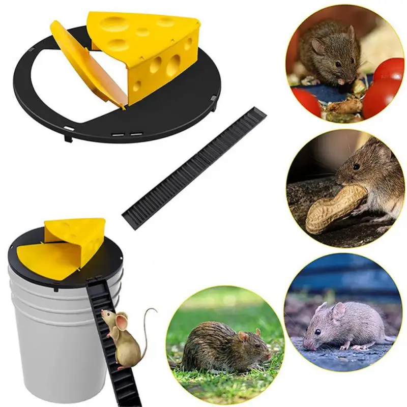 

Flip Trap Plate Multicolored Foldable Convenient Automatic Reset Special Design Mousetrap Indoor And Outdoor Mousetraps Plastic