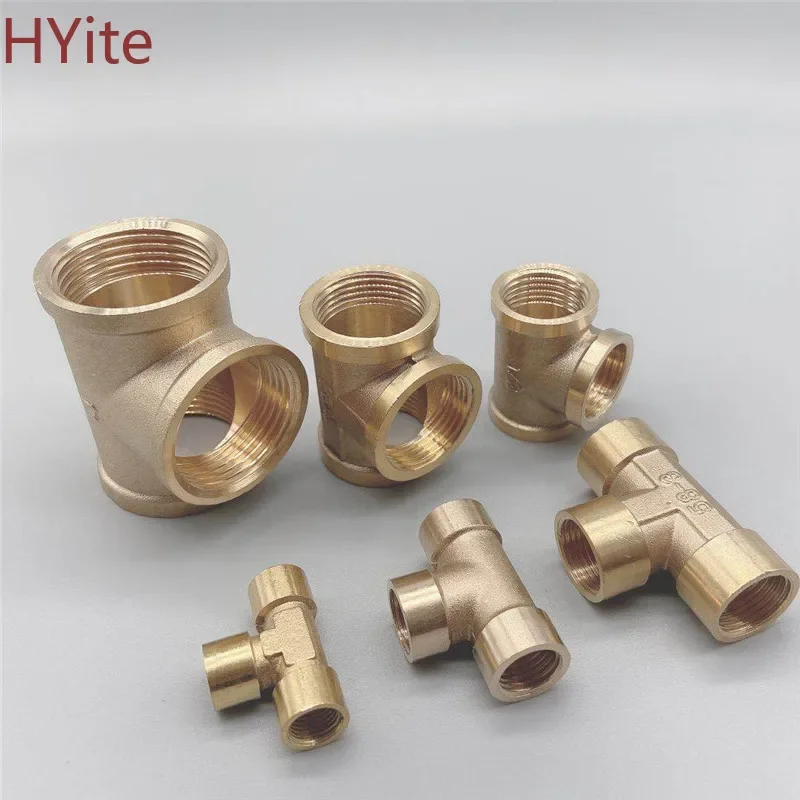 

Латунный тройник 3-ходовой 1/8"-1" BSP