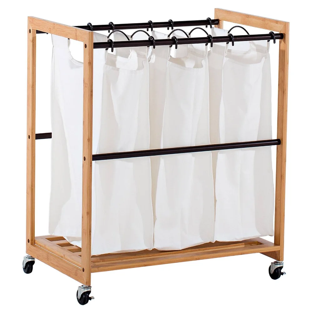 

Trinity 3-Bag сортировщик для белья, бронза