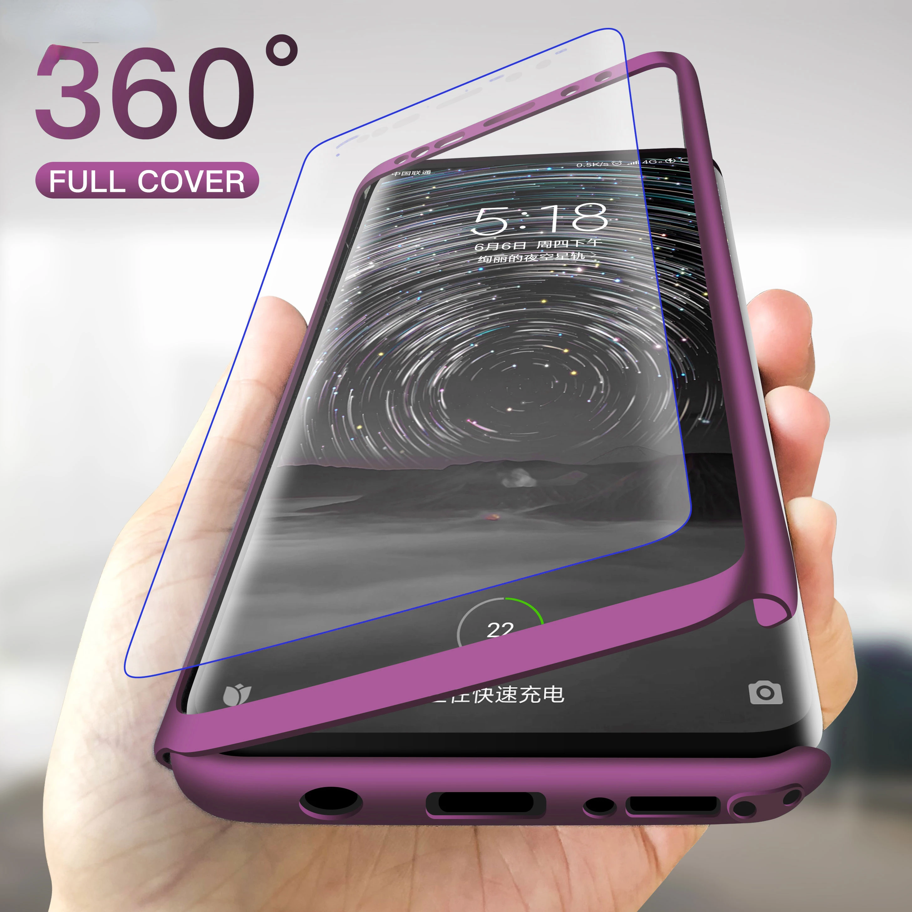 

Full Body Protection Cover Phone For Samsung A52 A72 A42 A32 A12 A02S A51 A41 A31 A21S A11 A20 A50 M21 M31 PC Hard Capa