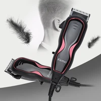 adjustable 12w electric hair clipper ac220 240v hair trimmer clipper haircut styling tool with comb hair cutting machine 41d