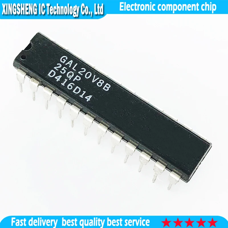 

10 шт GAL20V8B-25QP GAL20V8B-25 GAL20V8B DIP-24 cischy в наличии