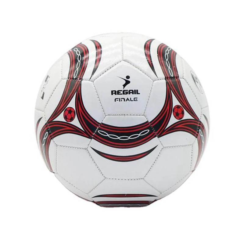 

REGAIL Soccer Ball Standard Size 5 Football Machine-Stitched Thickened Football Goal League Ball Sport Training Outdoor Football