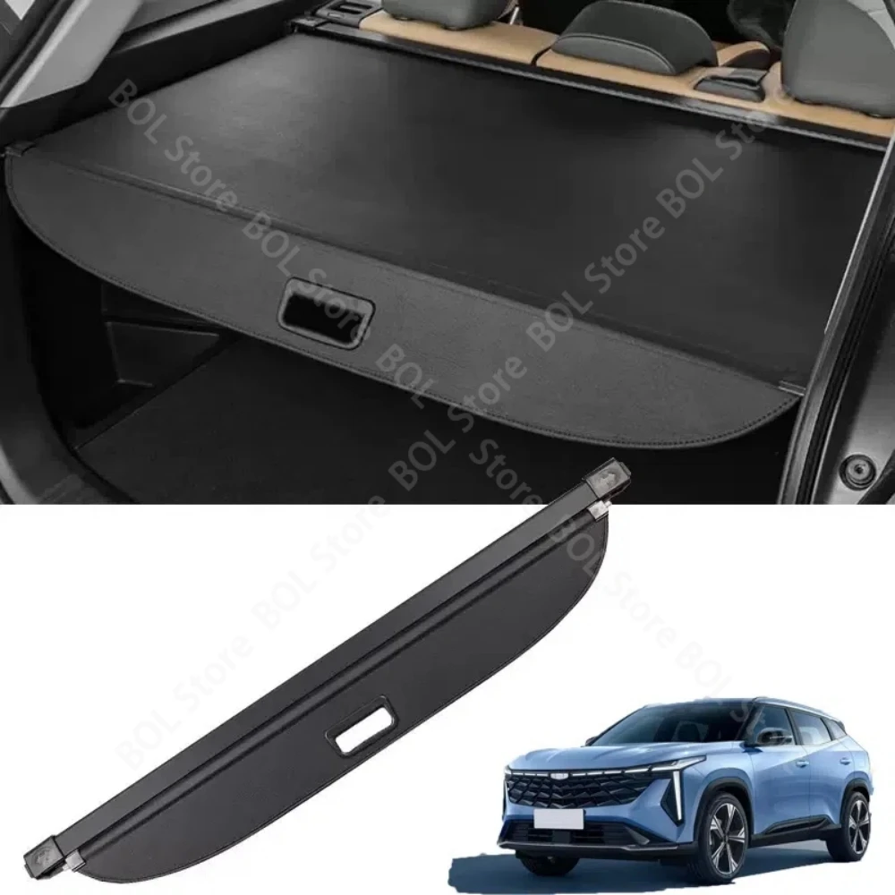 

Для Geely Boyue Cityray 2023 2024 2025 задняя крышка багажника, перегородка для багажа, защитный козырек, аксессуары