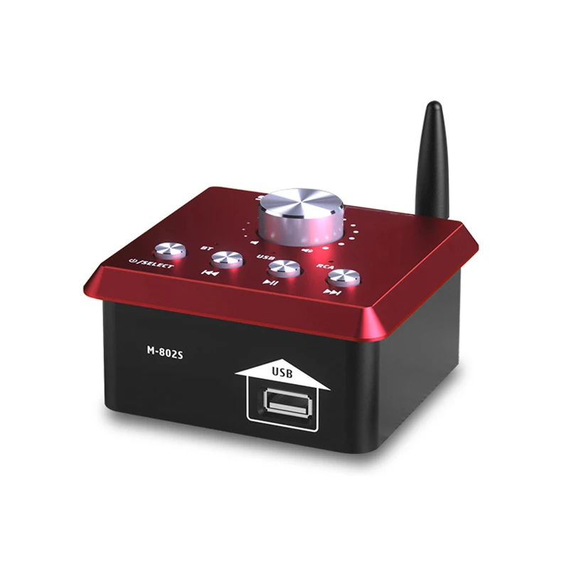 Multifunctional Home Audio Fever-grade Small Bluetooth High-power Digital Hifi Mini Amplifier