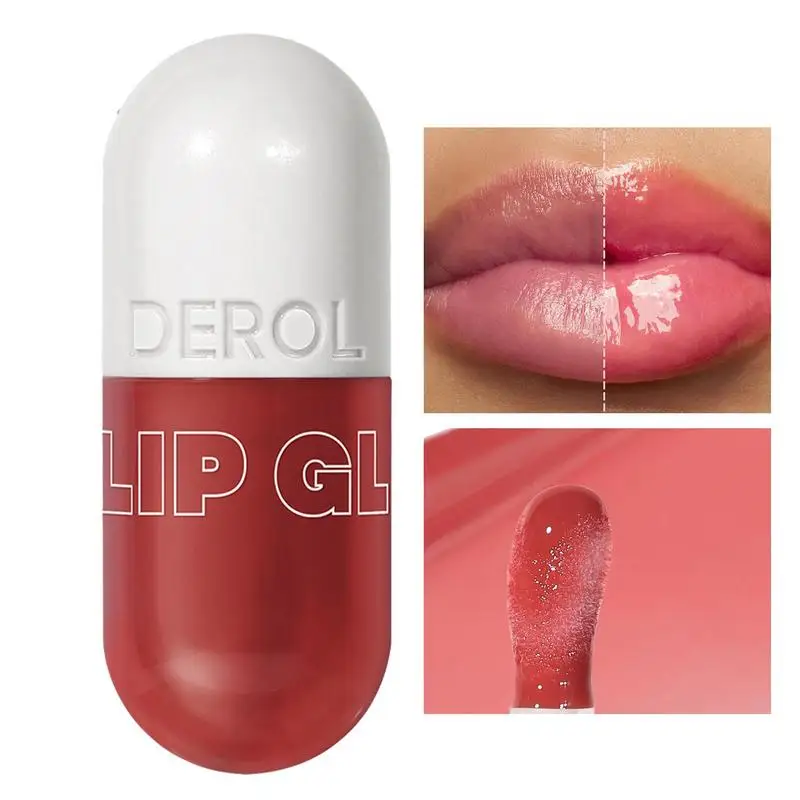 

Hydrating Lip Glow Oil Nourishing Lip Oil Glow High-Shine Long-Lasting Plumping Gloss Non-sticky Plumper Lip Oil For Soft Lips