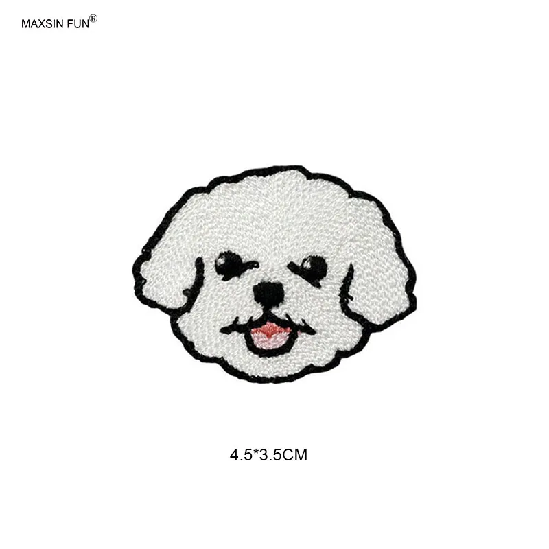 Милая плюшевая собака 1 шт. наклейка на одежду сумки шляпы аксессуары сделай сам