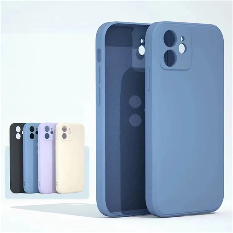 

Original Phone Case For iPhone 12 13 11 Pro Max Mini Case Cover For iPhone XS Max X XR 7 8 Plus 6 6S Shockproof Protective Cases