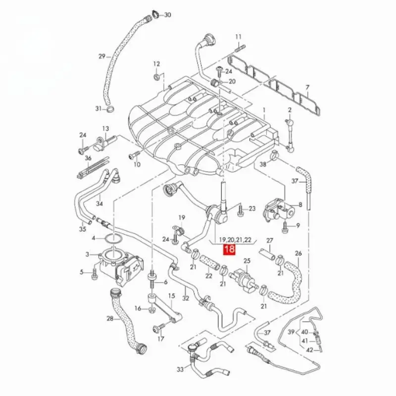 06F133781L рециркуляция выхлопных газов контрольный клапан отрицательного давления