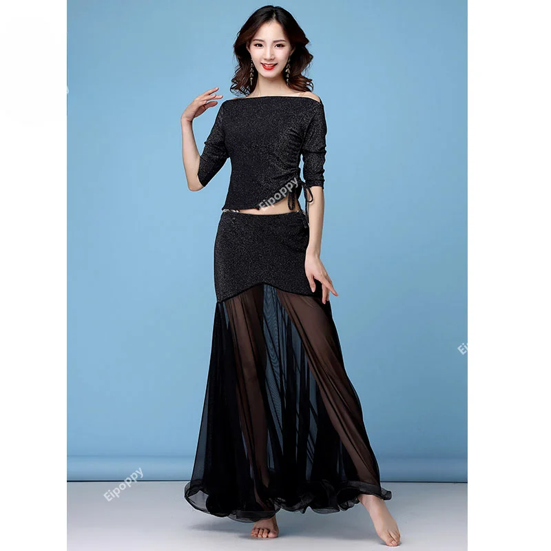 Костюм для танца живота Женский танцевальный костюм фестиваля 2024 занятий на