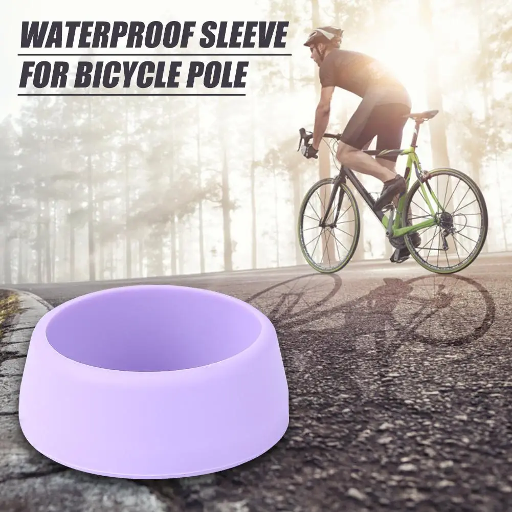 

1pc Durable Bike Seat Post Dust Cover Multi-function Waterproof Mountain Road Bicycle Seatpost Case Protective Ring Dust Cover