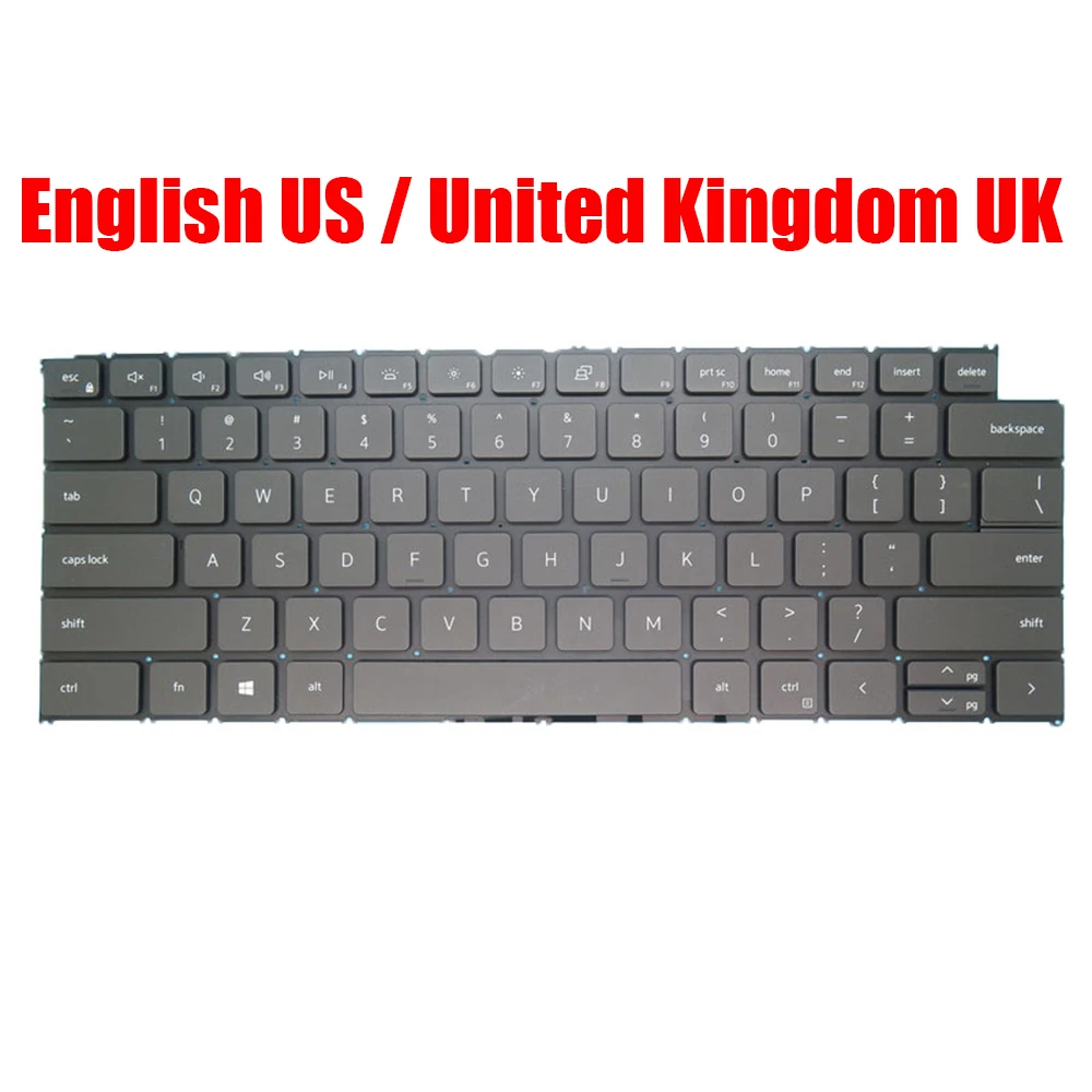 

Английская клавиатура для DELL Inspiron 5310 5320 5410 5415 5418 5420 5425 5410 5620 5625 7415 7420 7425 7620 2 в 1, английская Новинка