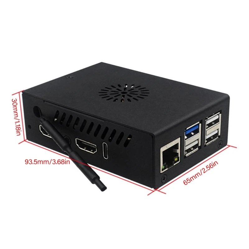 Алюминиевый охлаждающий корпус с ШИМ-вентилятором для Orange 5Pro крышка корпуса