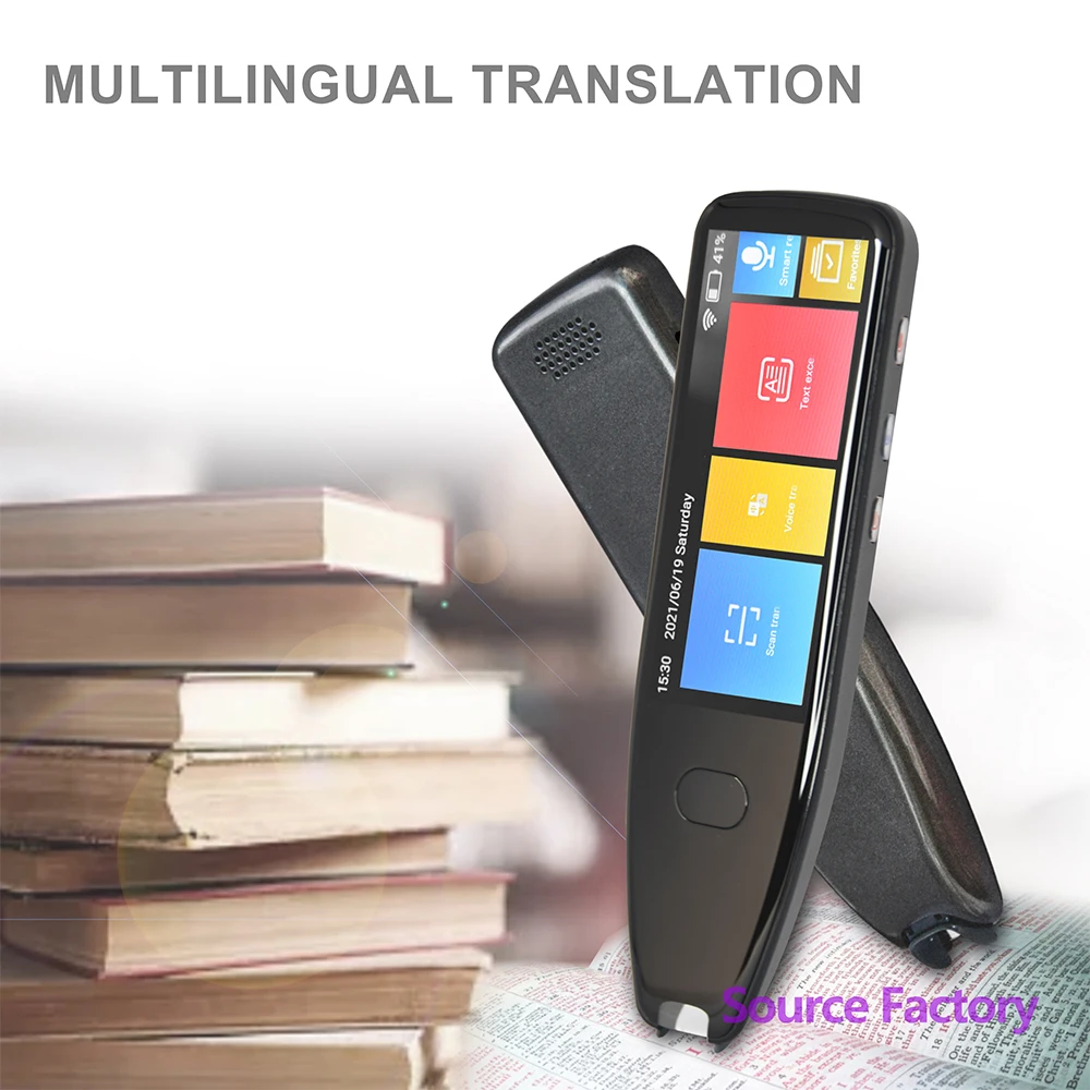 Smart Voice Scan Translator Pen Multifunction Offline Translation Real Time Language Translator Business Travel Abroad