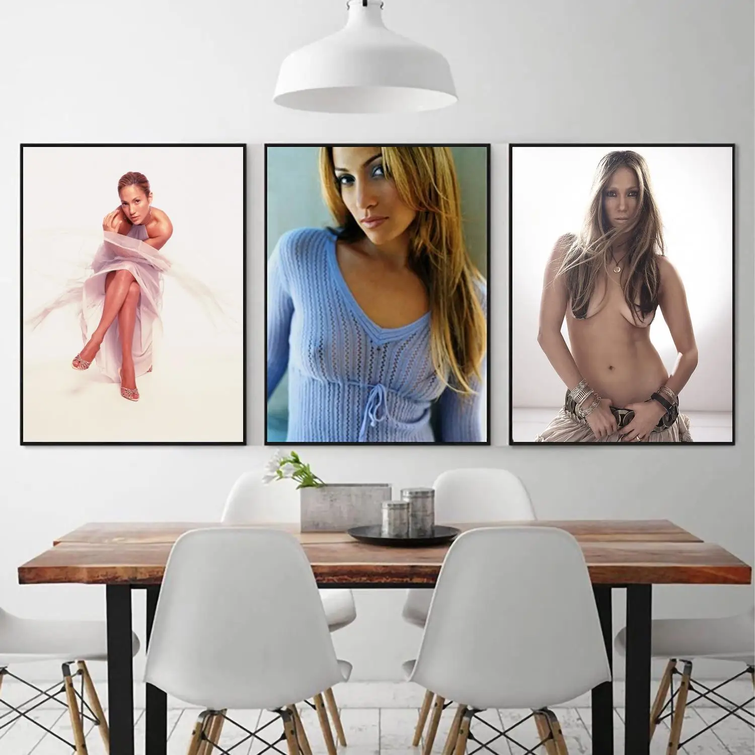 

jennifer lopez poster 24x36 Wall Art Canvas Posters Decoration Art Poster Personalized Gift Modern Family bedroom Painting