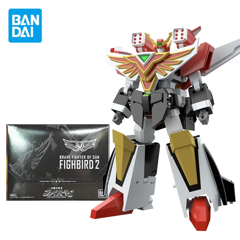 

Original Bandai Shokugan Modeling Project SMP The Brave of Sun Fighbird 2 Granbird Plastic Model Kit Anime Action Figures Toys