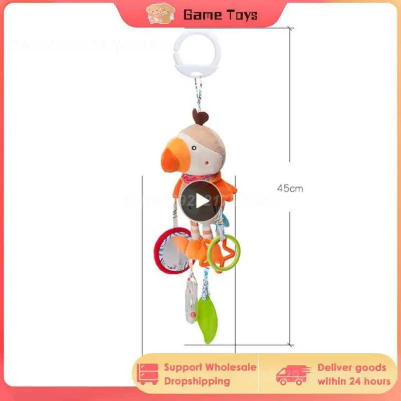 

Baby Bed Stroller Hanging Rattles Newborn Plush Infant Ring Bell Educational Rattle Toys 6 To 12 Months Developmental Bebe Toy