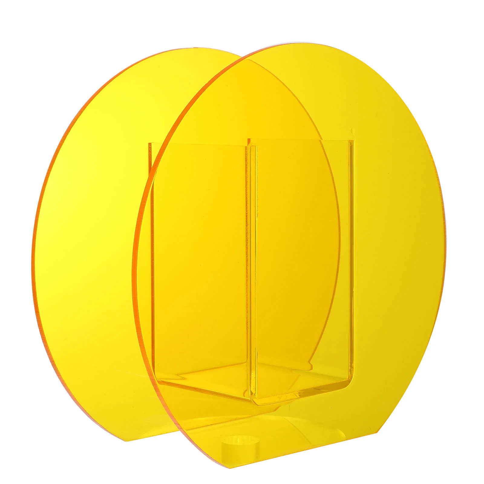 

1Pc Acrylic Vase Bright Safe Simple Flower Container Flower Vase Ornament Decoration