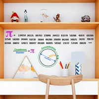 creative pi formula wallpaper bedroom background wall room wall decoration wall sticker painting self adhesive wall sticker