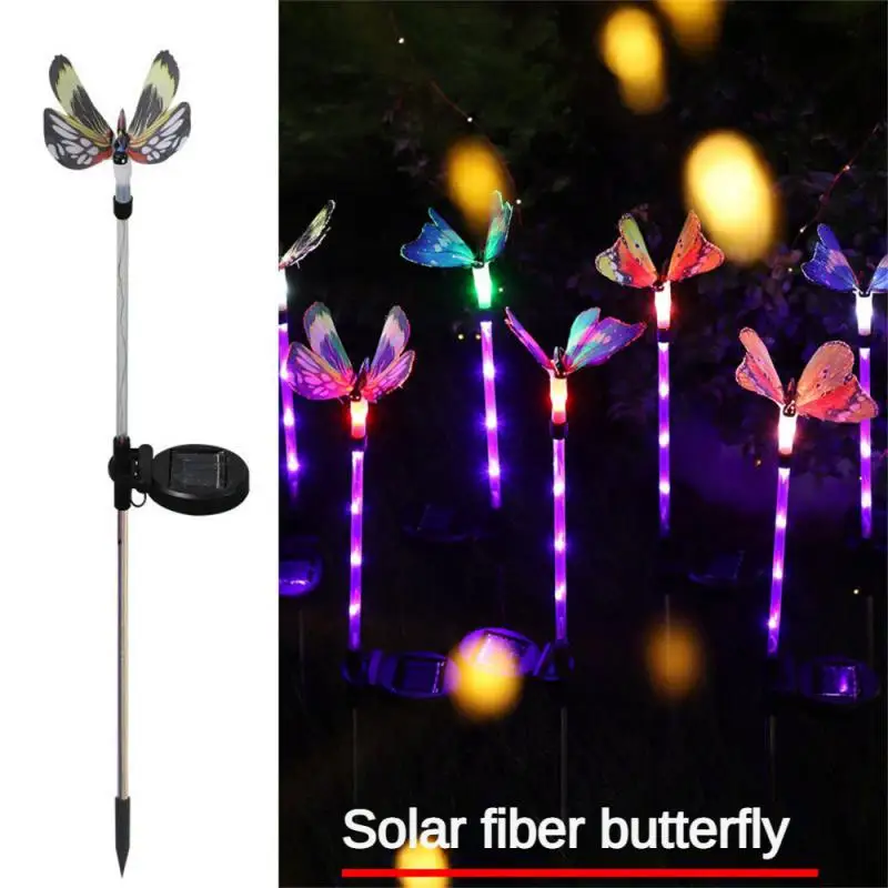 

Фонарик-бабочка с солнечной батареей для украшения сада, 73 см