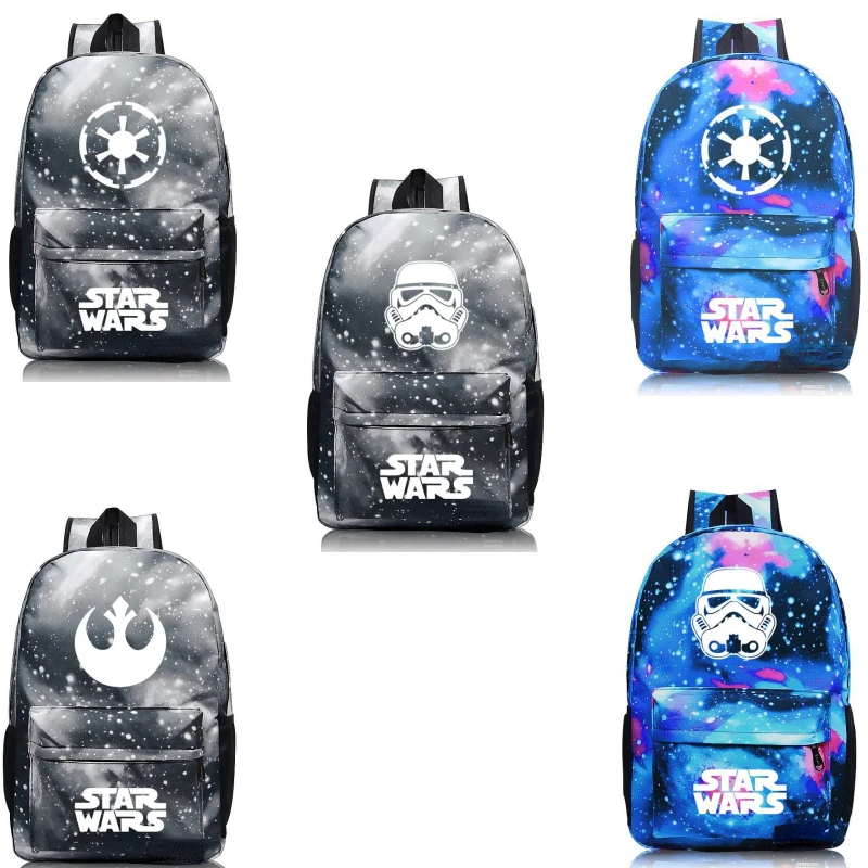 

Star Wars White Soldier Resistance Army Men and Women Cool Personalized Cartoon Picture Large Capacity Casual Storage Backpack