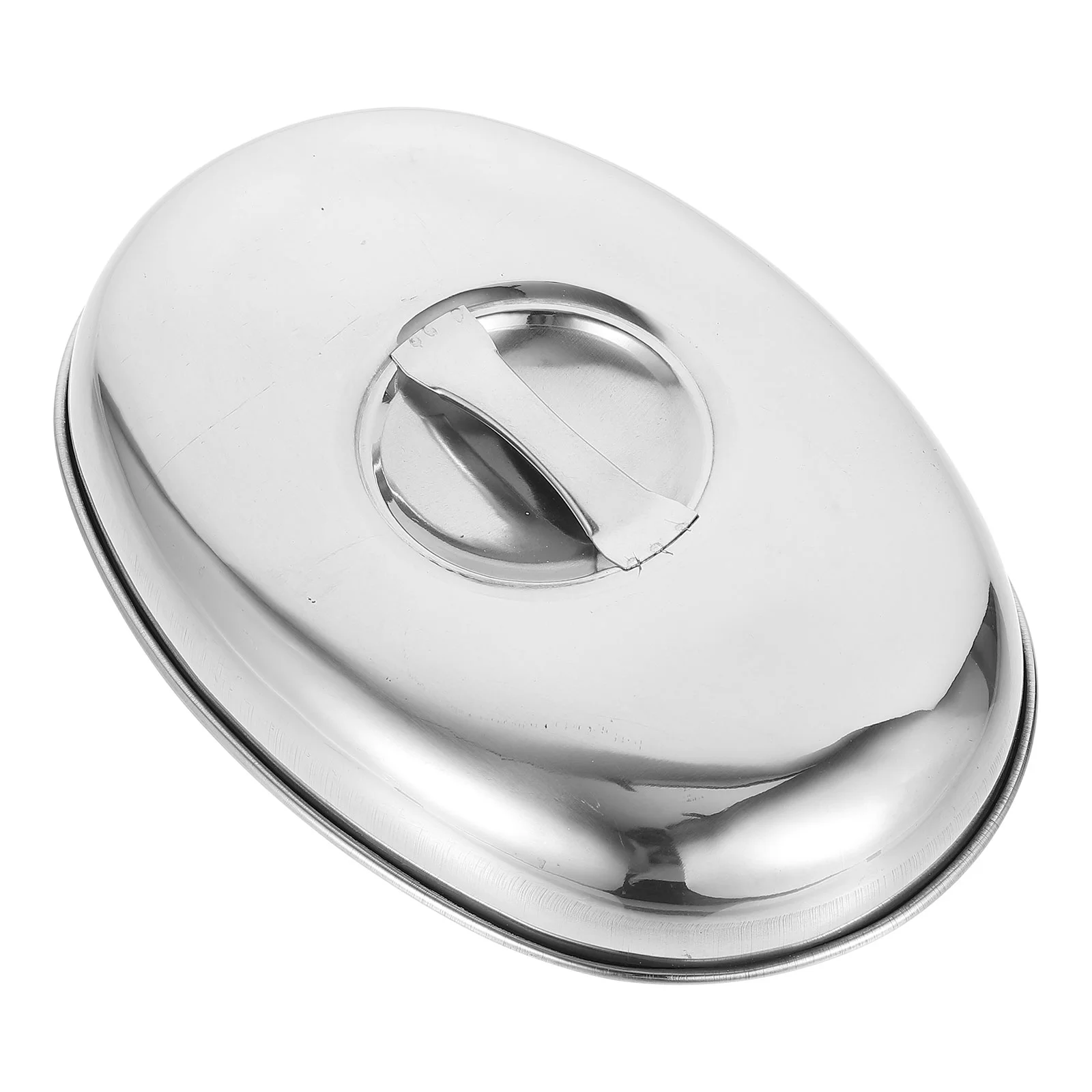 

Cover Domelid Griddle Basting Melting Grill Stainless Dish Pot Steaming Steel Lids Round Covers Hood Cheese Steak Replacement